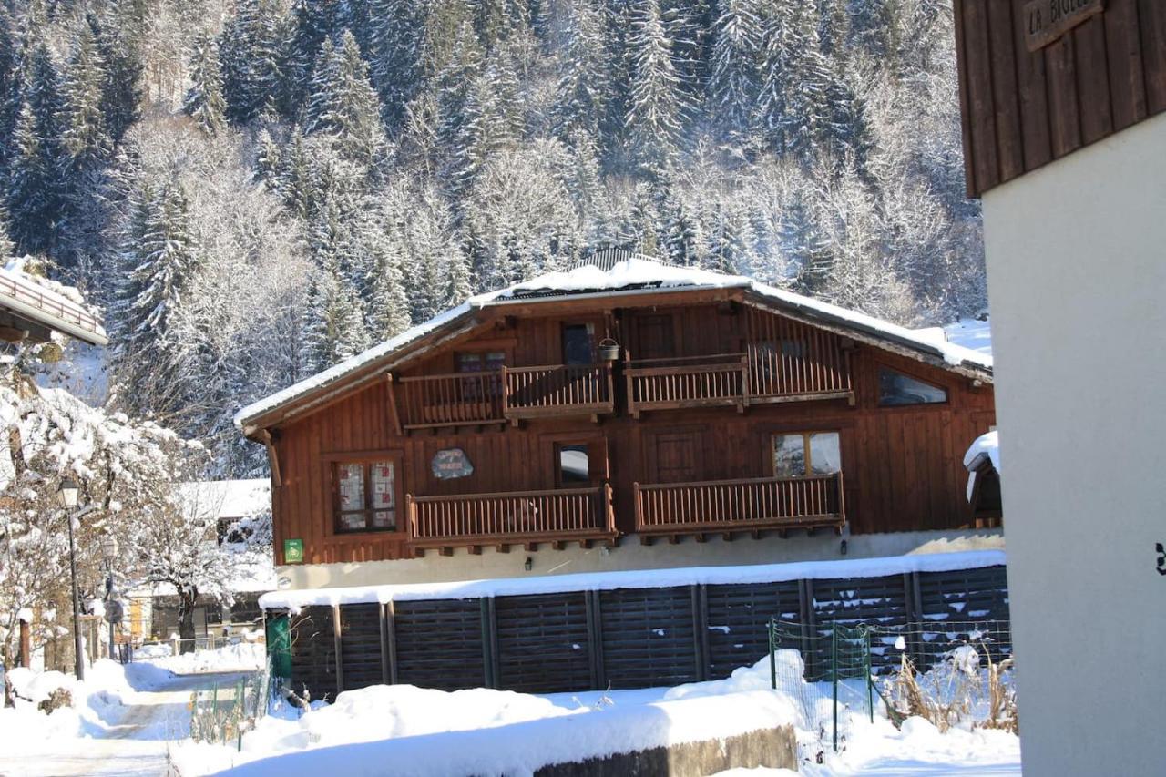 La Ferme d'Henriette, à Samoëns Exterior foto