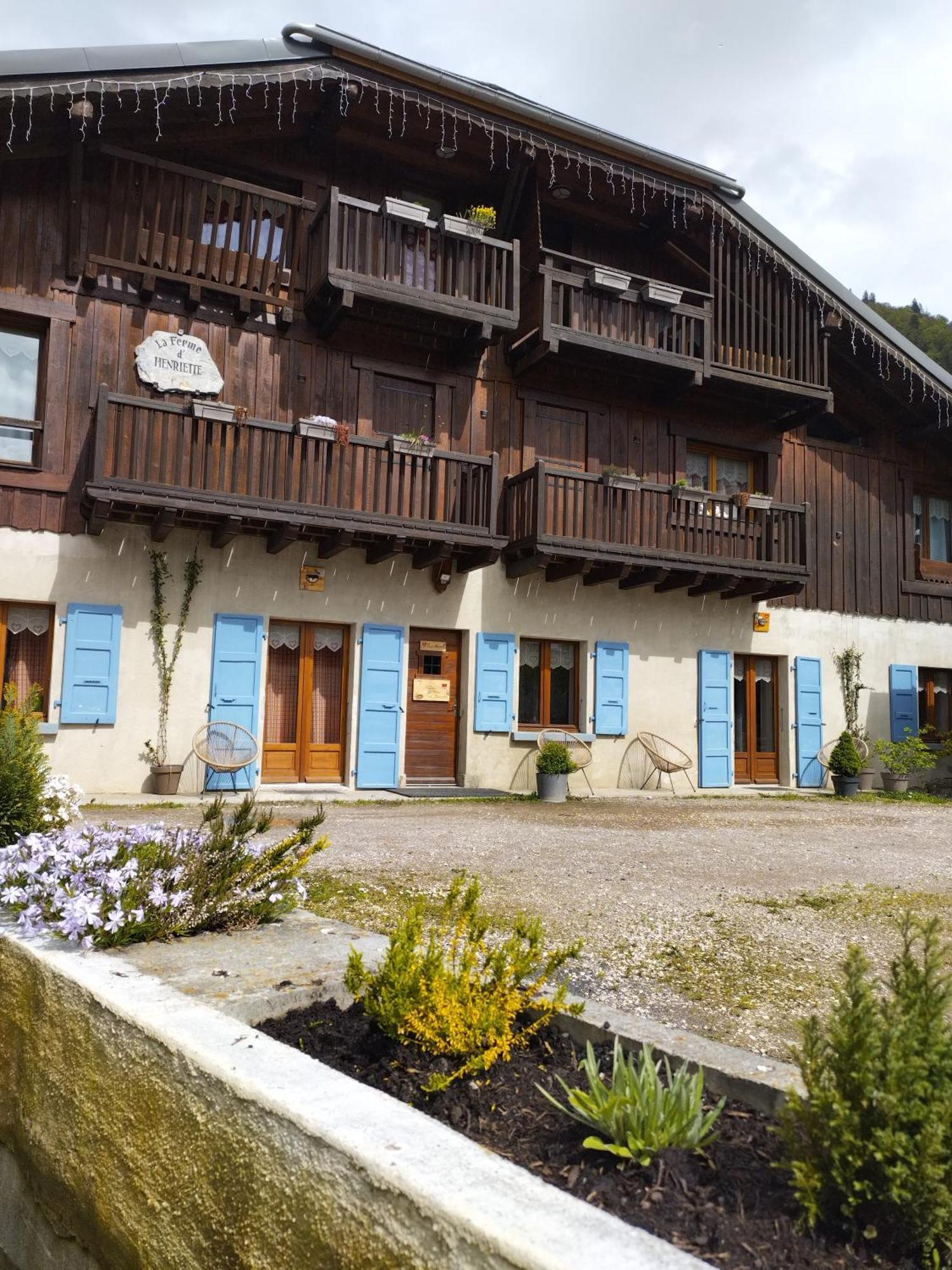 La Ferme d'Henriette, à Samoëns Exterior foto
