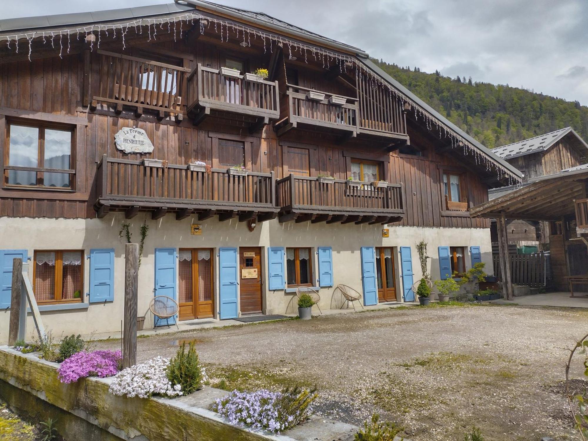 La Ferme d'Henriette, à Samoëns Exterior foto