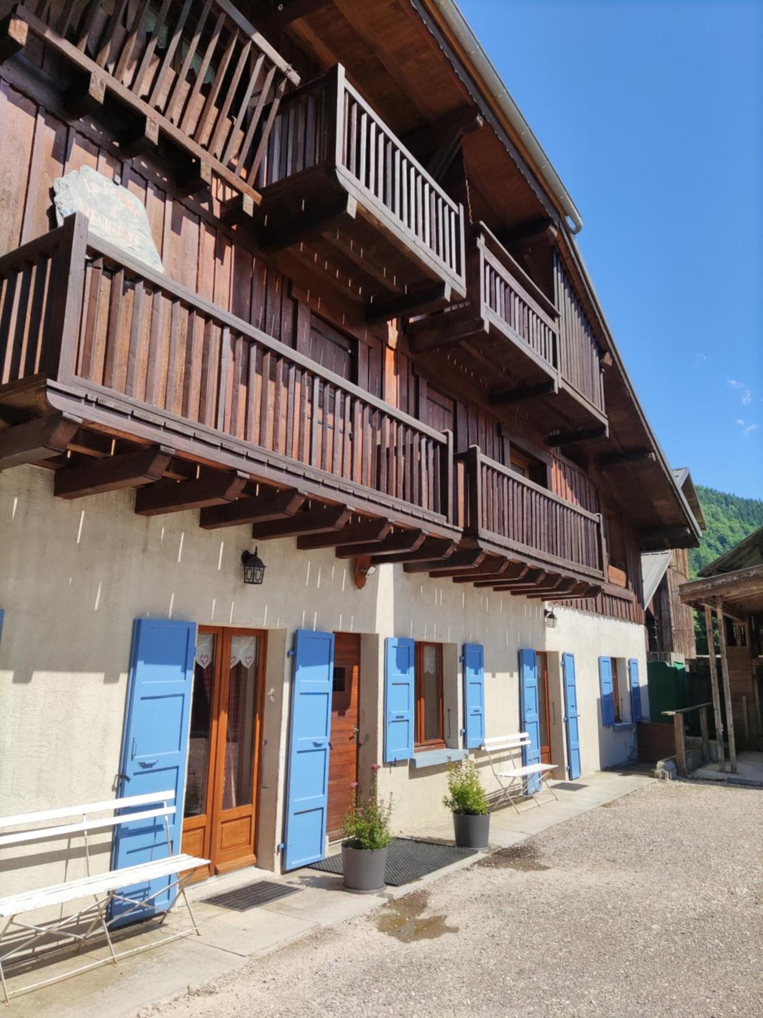 La Ferme d'Henriette, à Samoëns Exterior foto