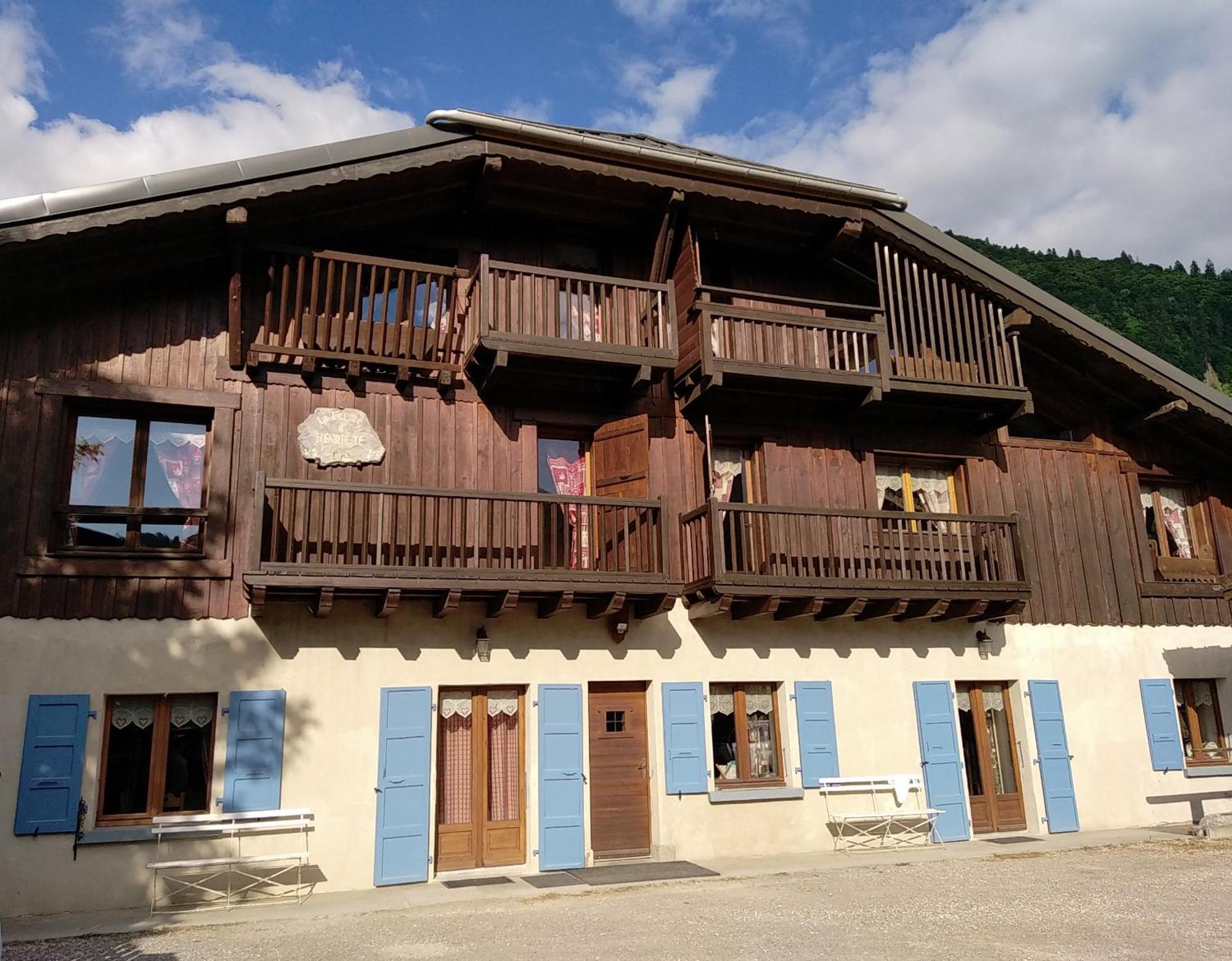 La Ferme d'Henriette, à Samoëns Exterior foto